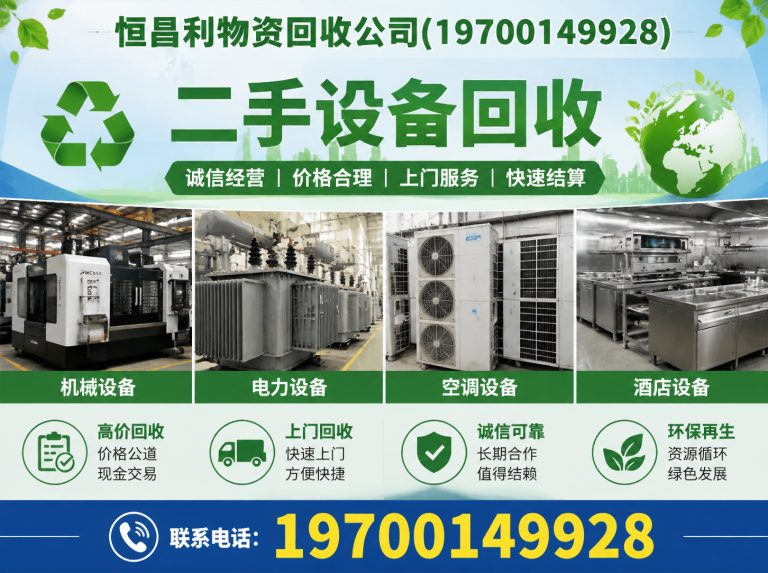 南沙区二手设备回收展示图